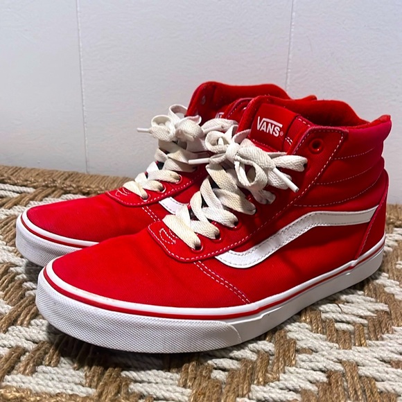 Vans Other - Mens Vans Ward Sk8 Hi Red/White